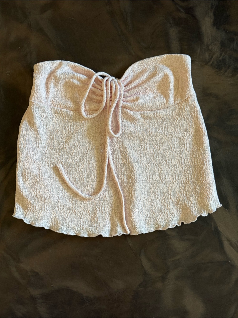 Light pink tube top